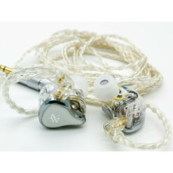 KZ ZAS Gümüş Kablo Beyaz